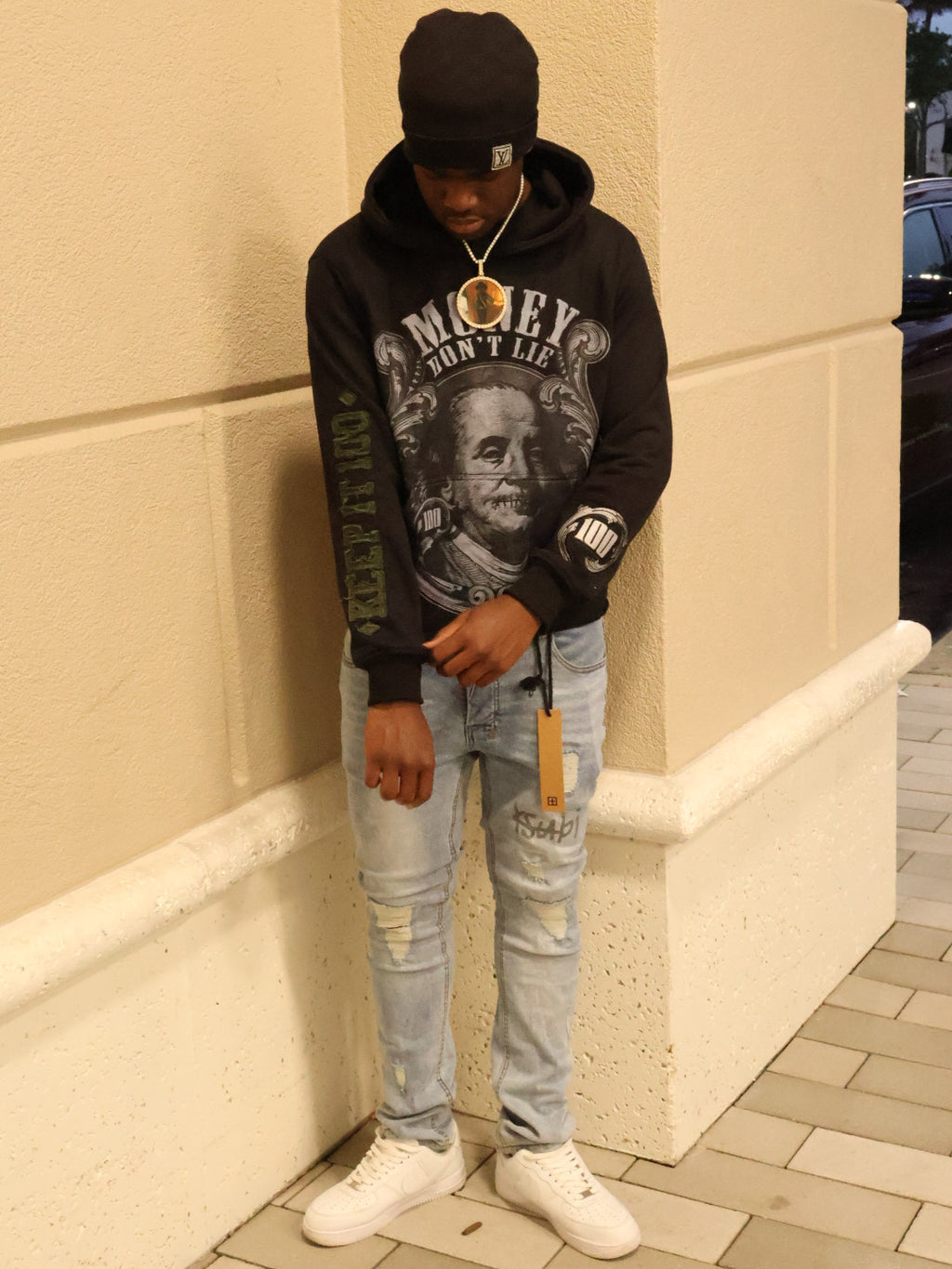 Cropped hoodie
