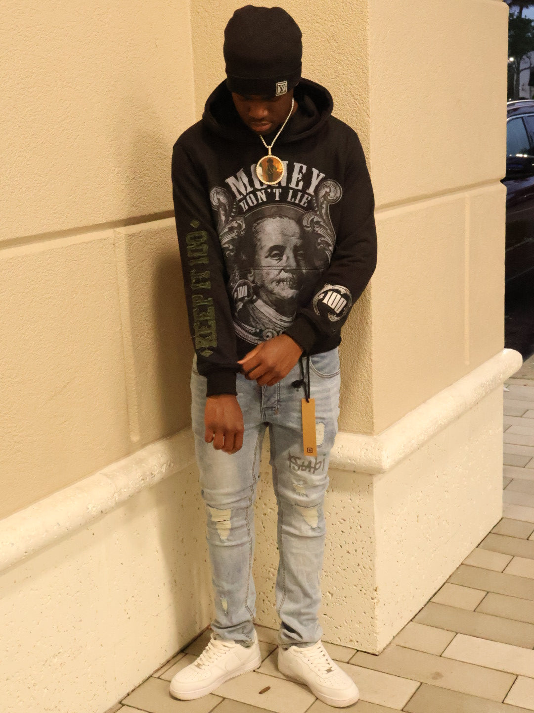 Cropped hoodie