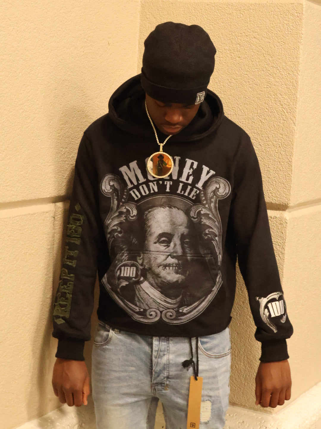 Cropped hoodie